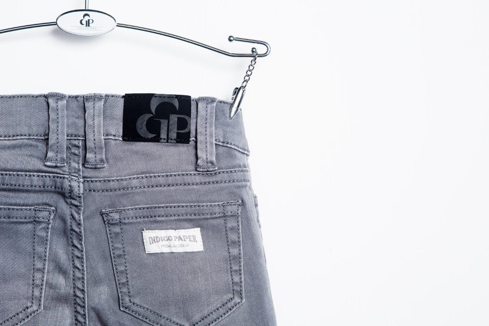 Biker Grey Jeans