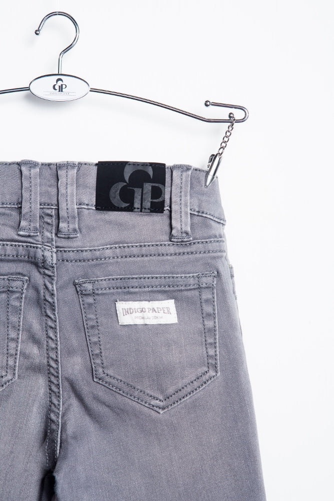 Biker Grey Jeans