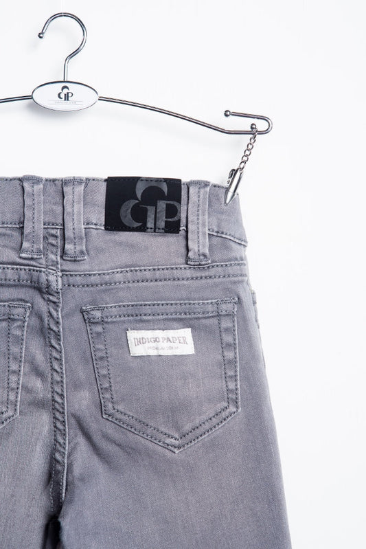 Biker Grey Jeans