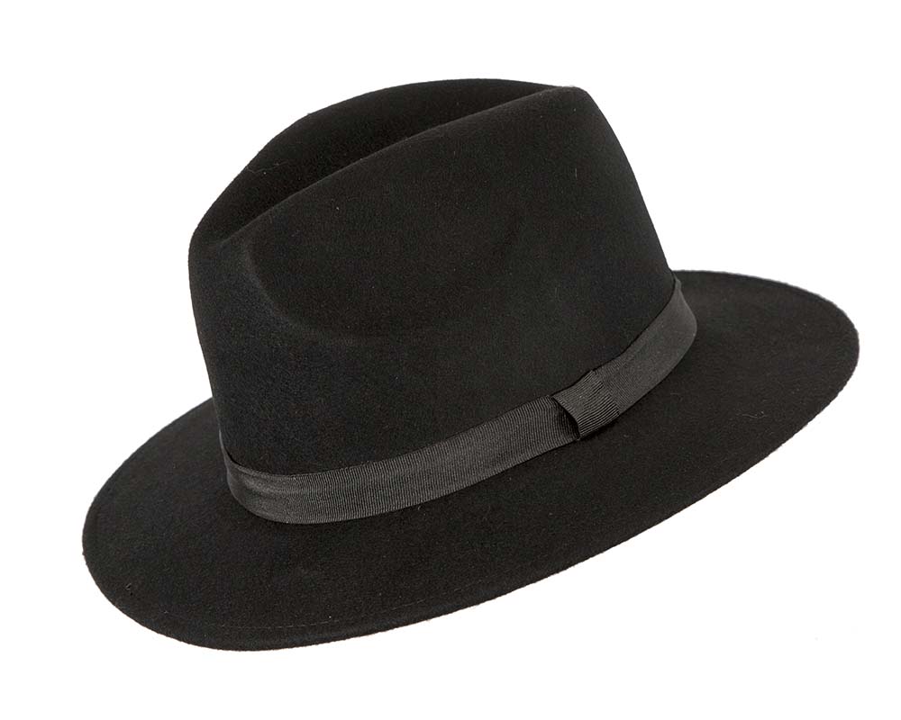 Black Gangster Hat