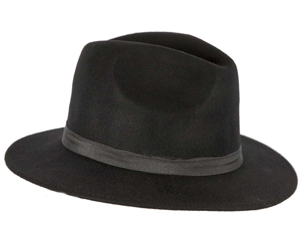 Black Gangster Hat