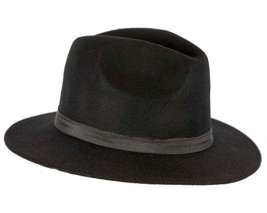 Black Gangster Hat